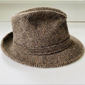 Dobbs Fifth Avenue Wool Tweed Hat